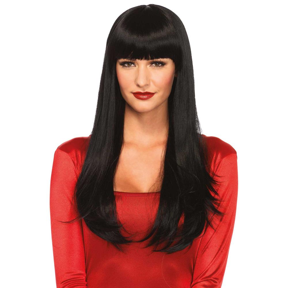 Leg Avenue - Bangin' Long Straight Wig - Black